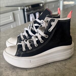 Converse Black and White High-Top Sneakers
